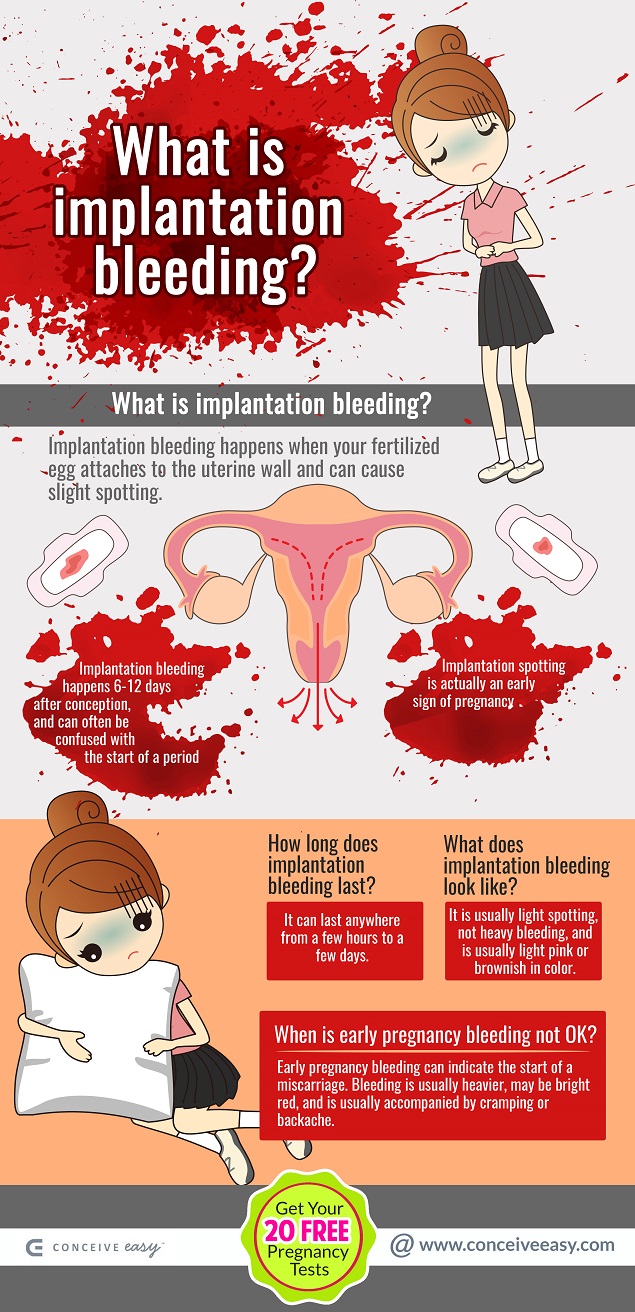 Period or Early Pregnancy Bleeding? – ConceiveEasy.com