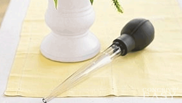 does a turkey baster work to get pregnant