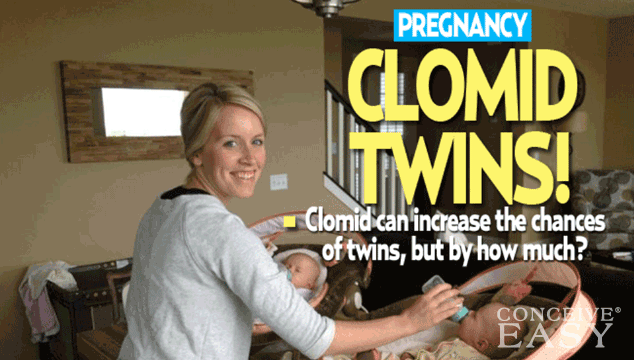 clomiphene twins